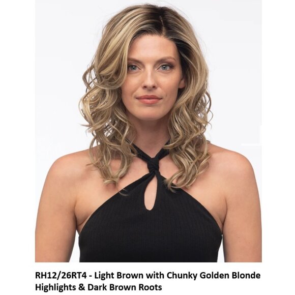 NEW Estetica Becky Below Shoulder with Tousled Curls Wig available in 3 shades - Picture 6 of 6